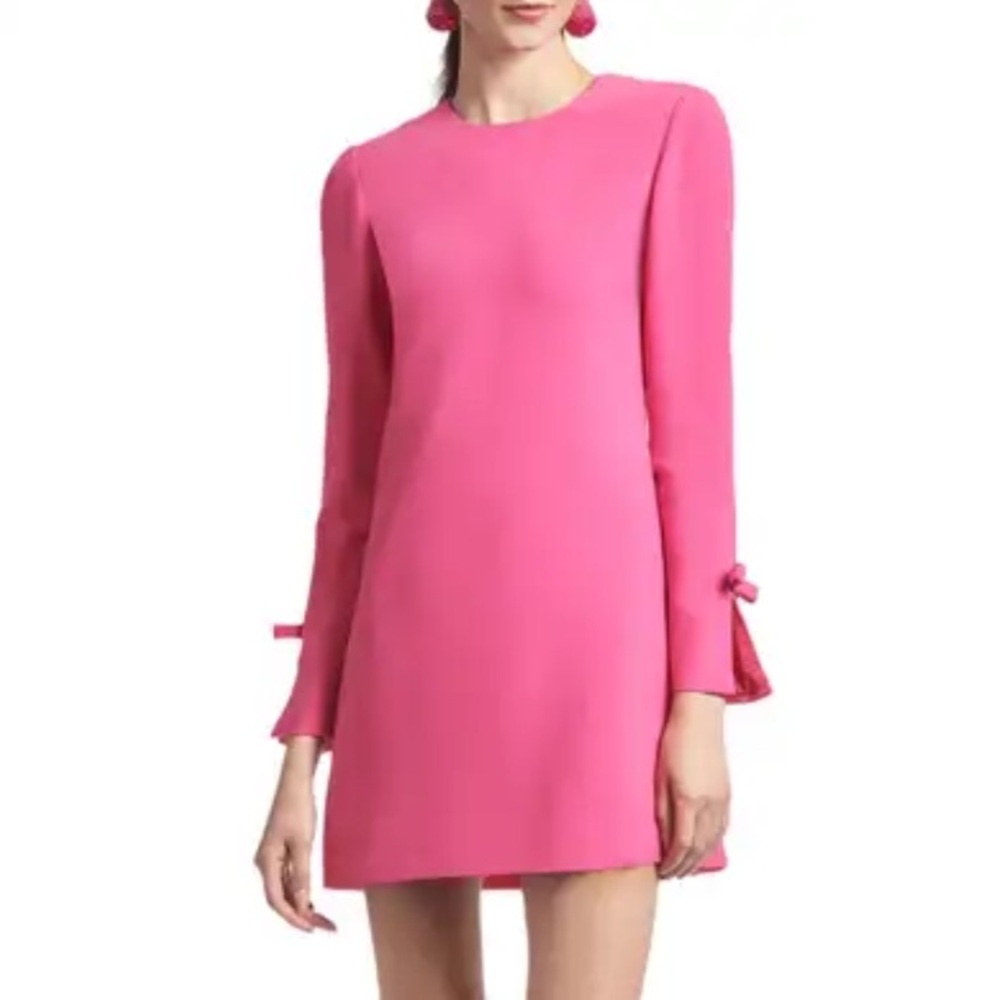 Sachin and Babi Lily long sleeve rose pink dress